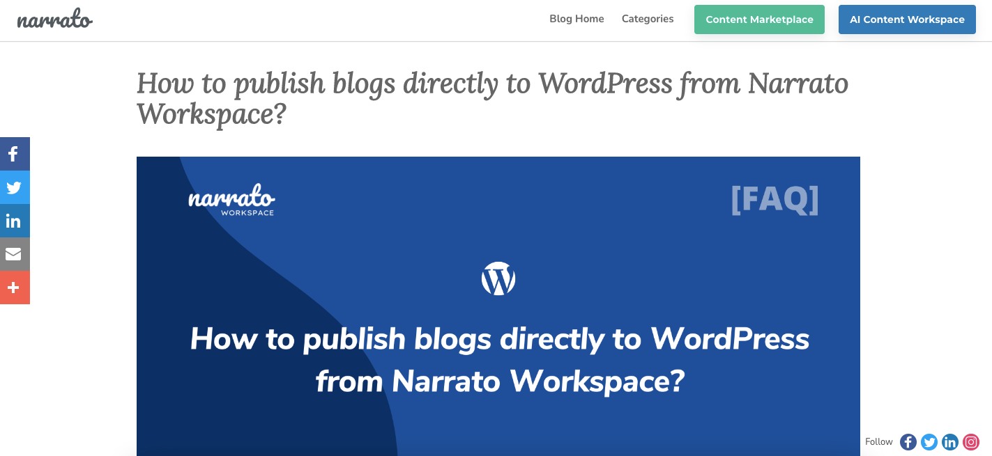 Blog writing formats: FAQ post