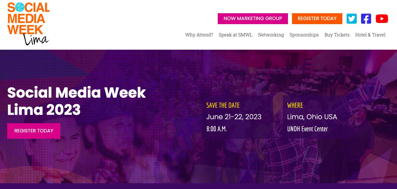 content marketing conferences: Social Media Week