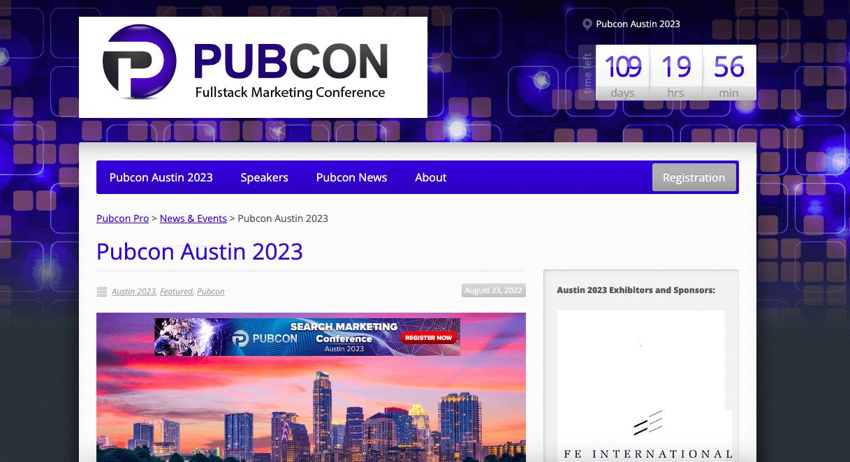 content marketing conferences: PunCon