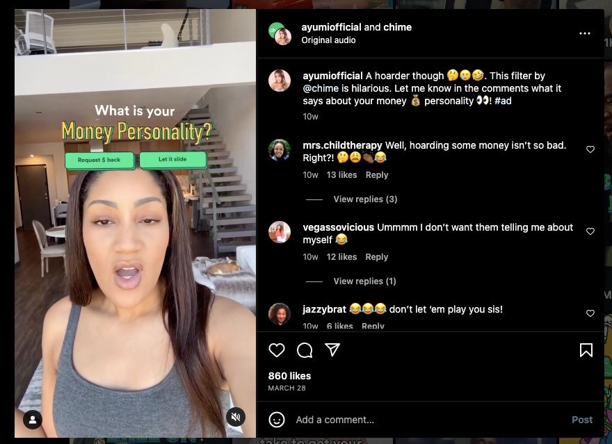 Chime on Instagram