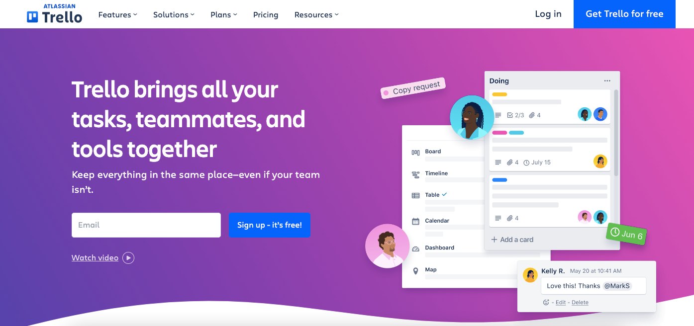 Content Workflow Software - Trello