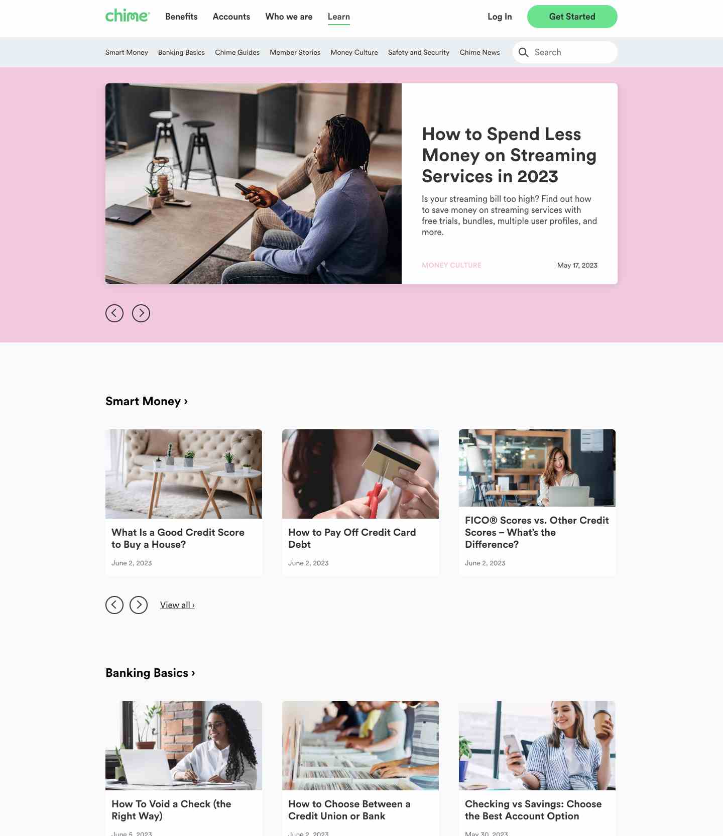 Chime blog