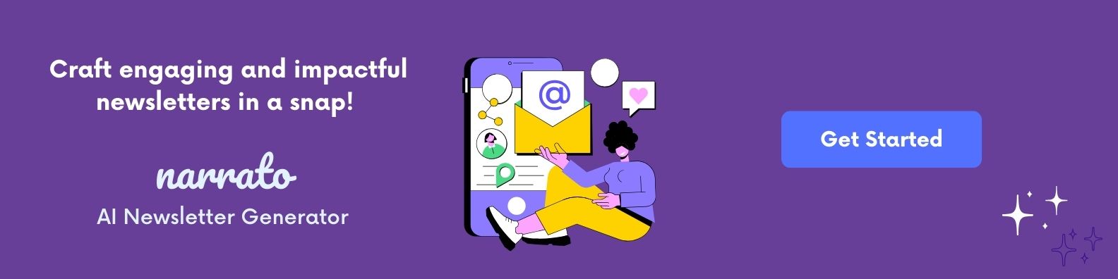 AI newsletter generator on Narrato