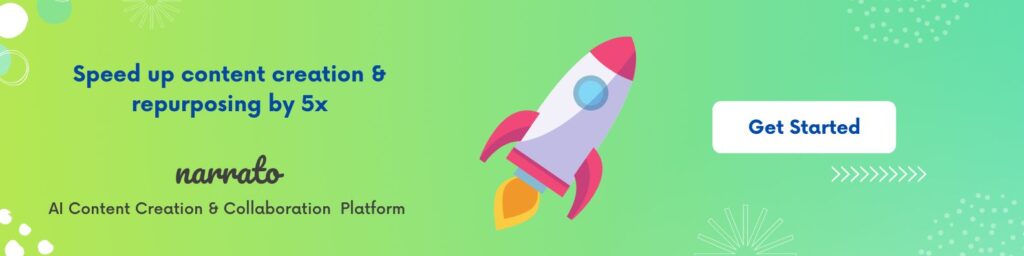 AI content tools on Narrato