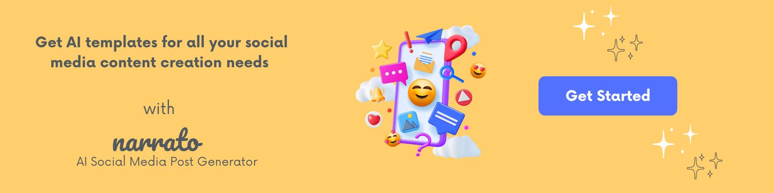 AI Social Media Post Generator on Narrato