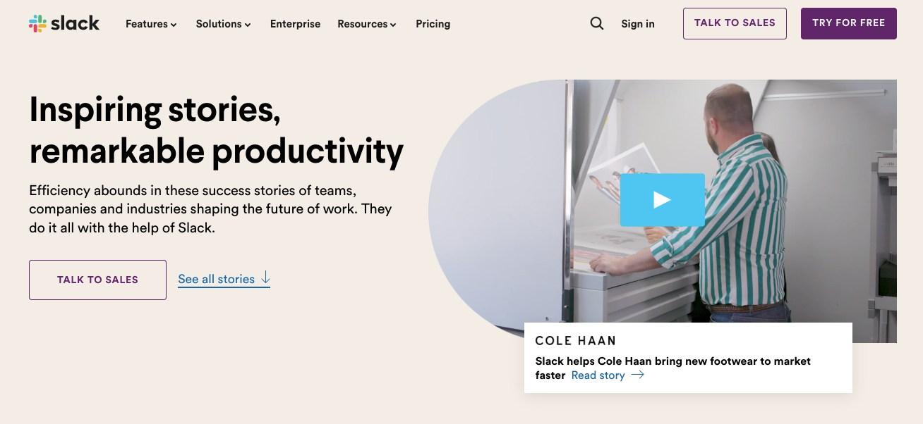 Slack customer case studies