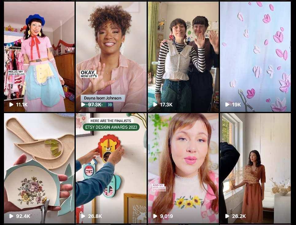 Etsy YouTube shorts