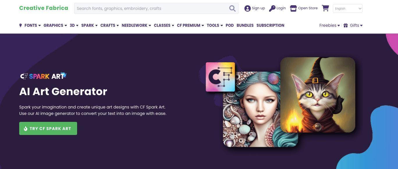 Creative Fabrica, CF Spark Art
