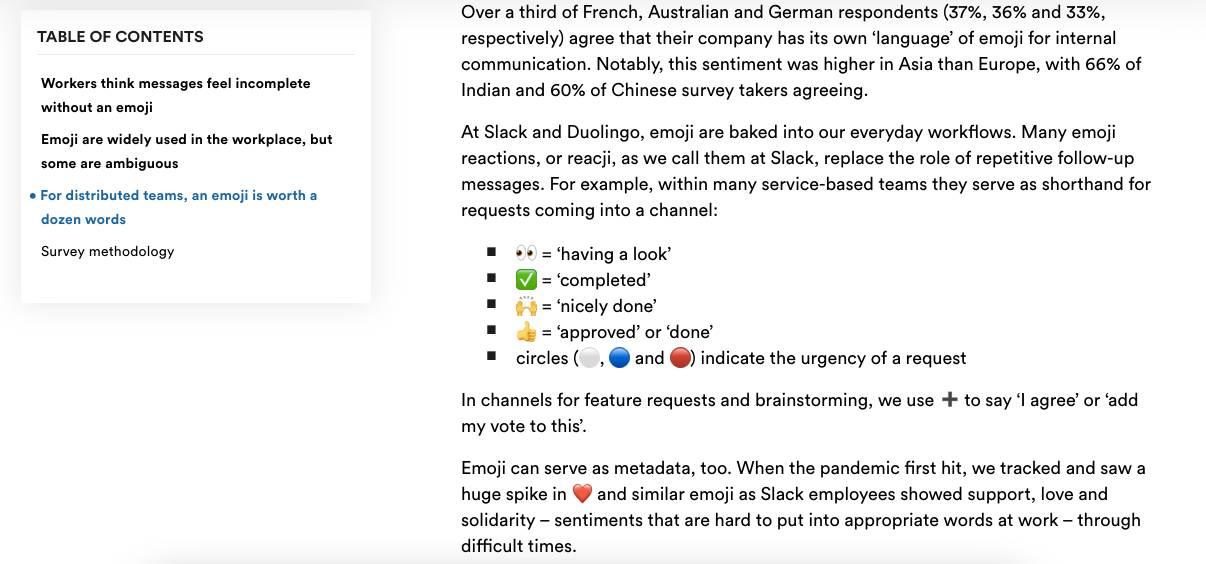 Delivering value through Slack blog