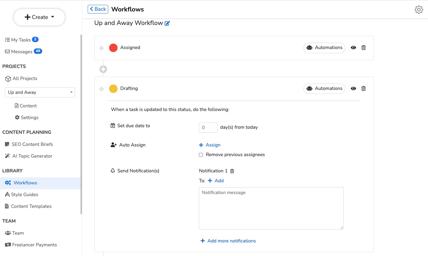Content Workflow Software - Narrato