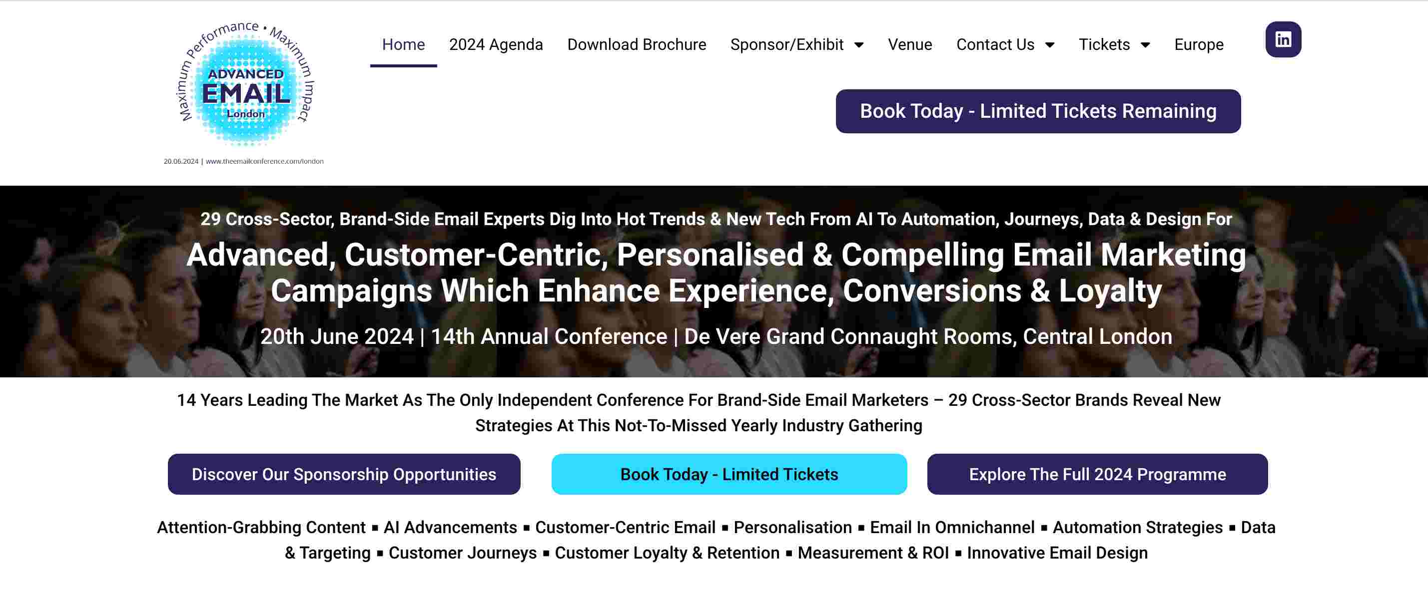digital marketing conferences - Advanced Email Marketing Conference