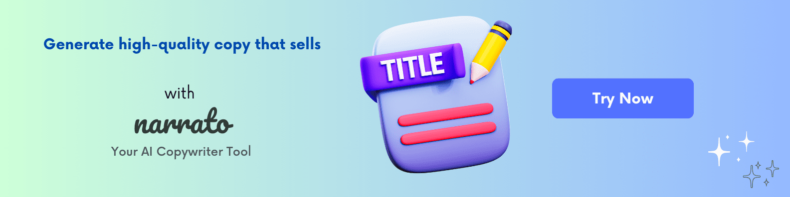 AI copywriter on Narrato