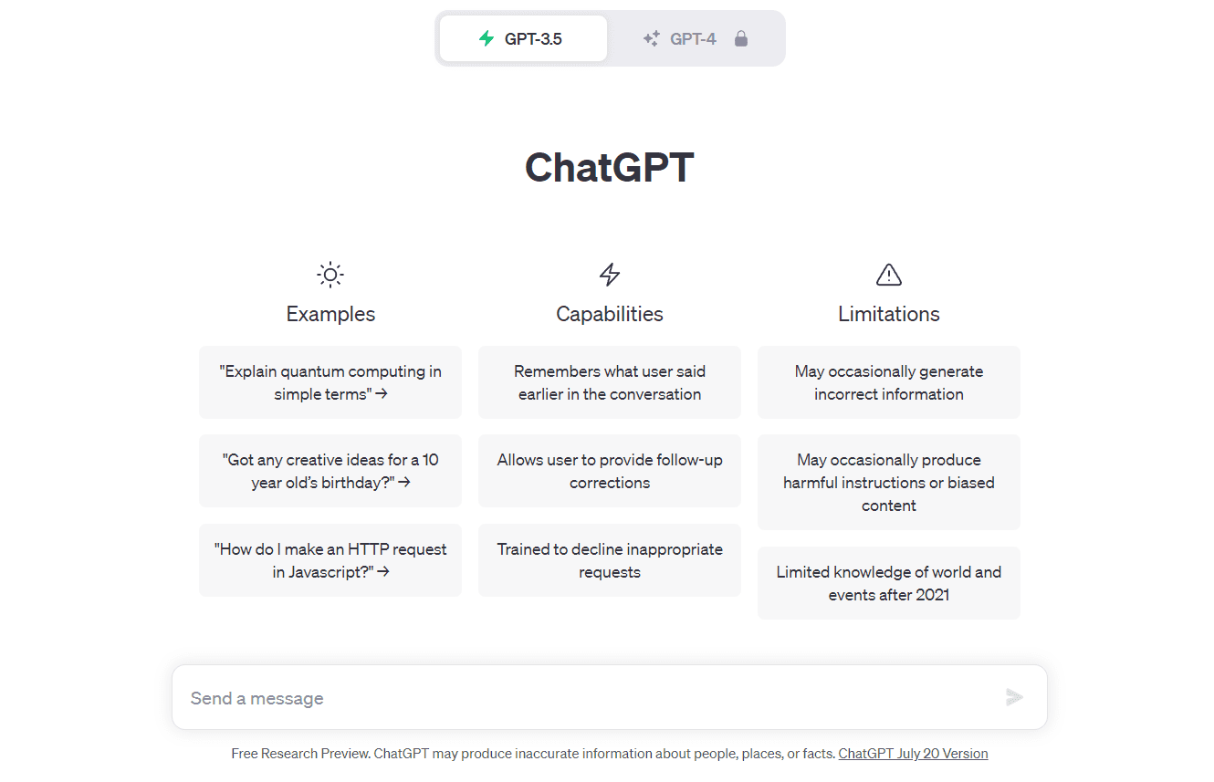 OpenAI ChatGPT