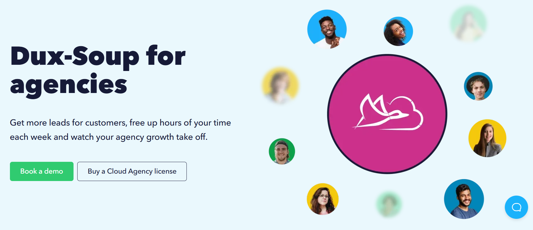 AI tool for social media marketing agencies - Dux-Soup 