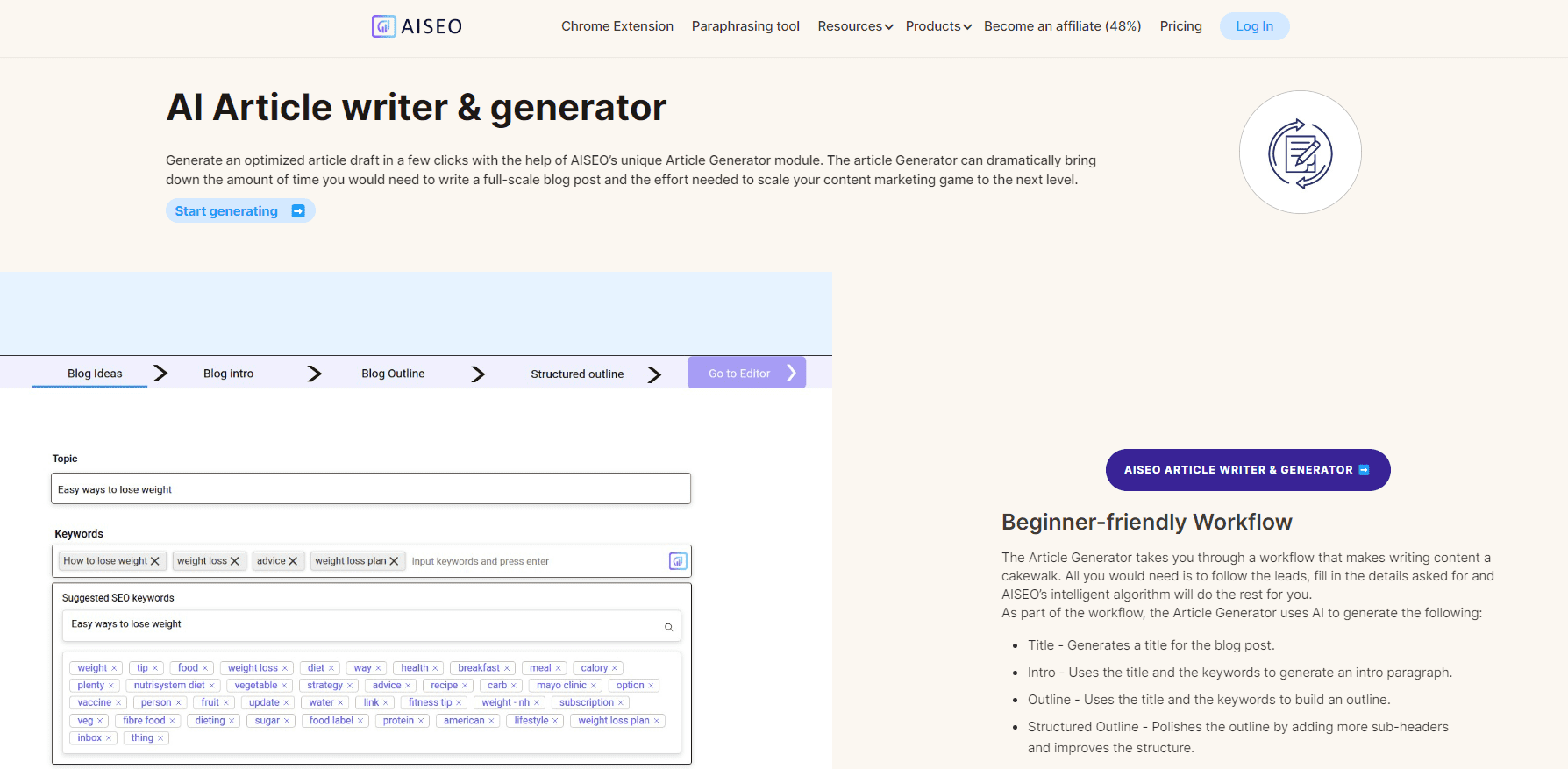 Jasper AI alternatives - AISEO
