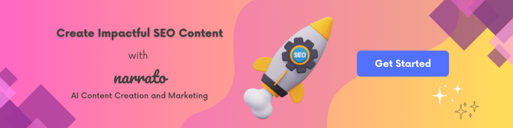 Narrato AI SEO content brief