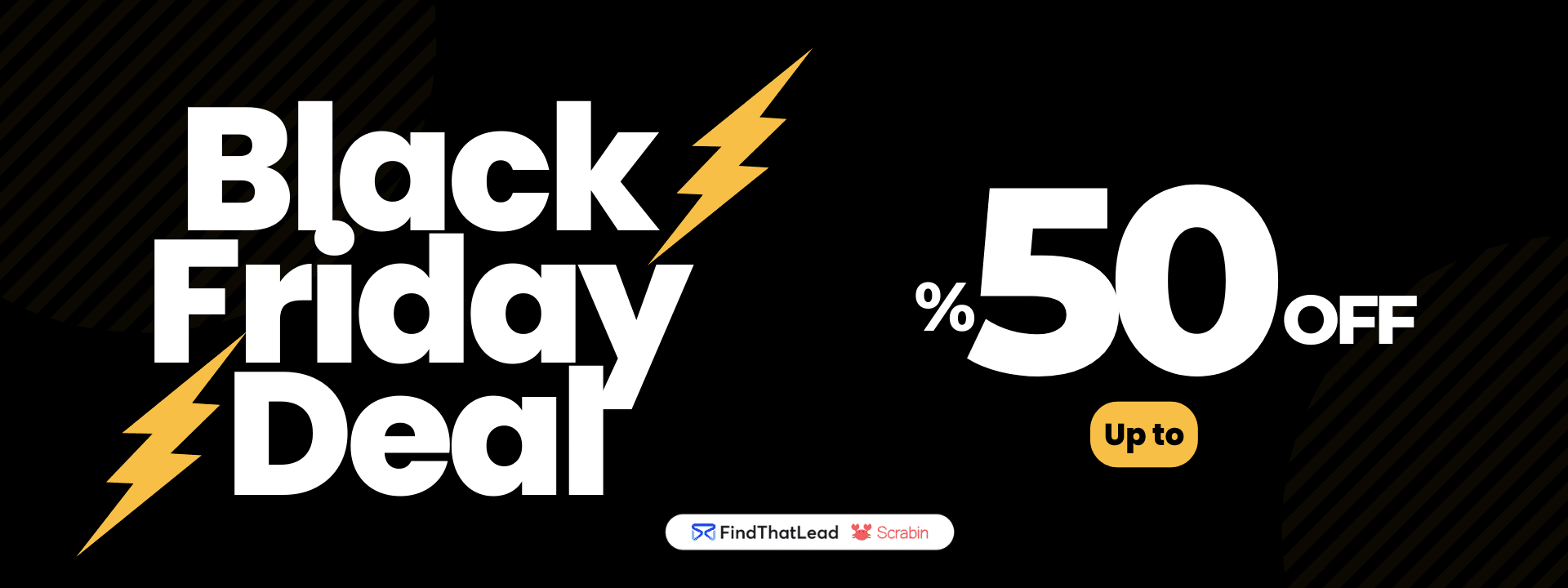 Black Friday deals 2022 SaaS - FindThatLead