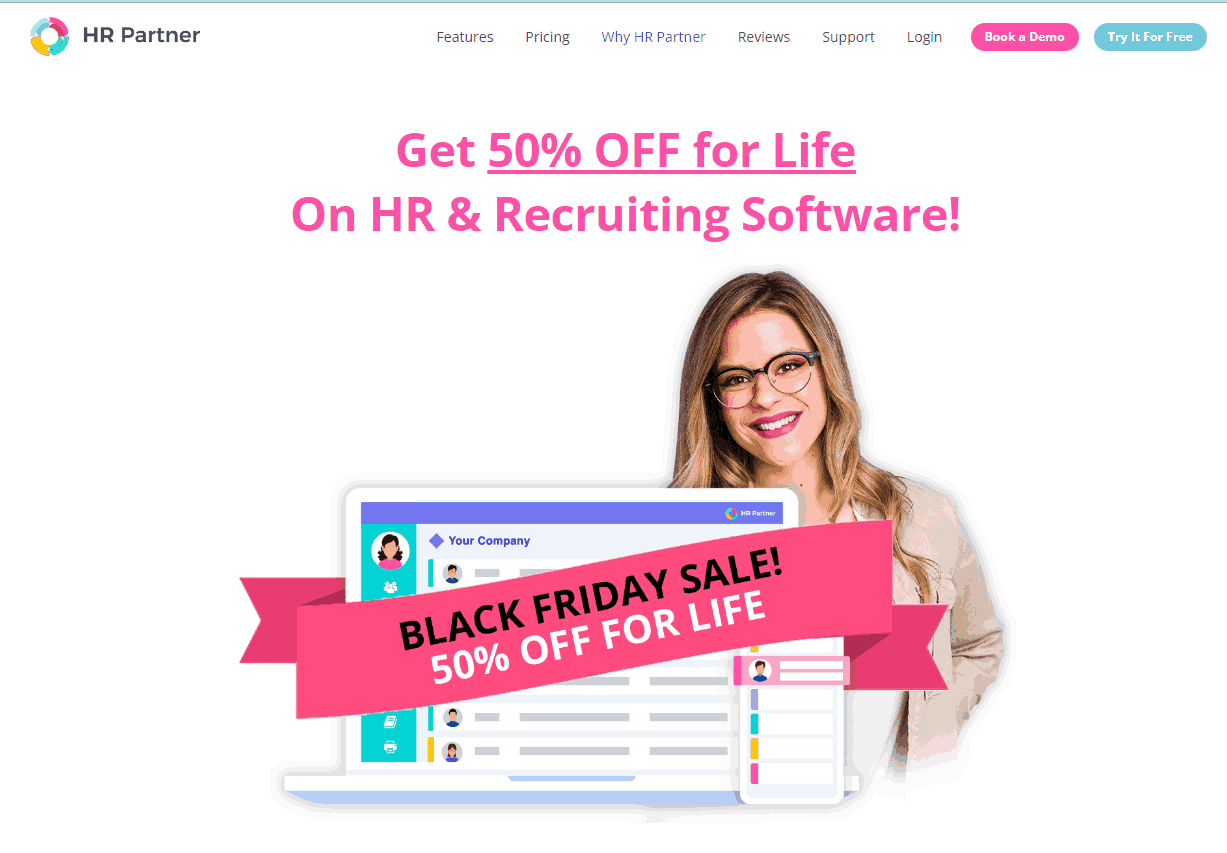 HR Partner Black Friday SaaS Deal 2022
