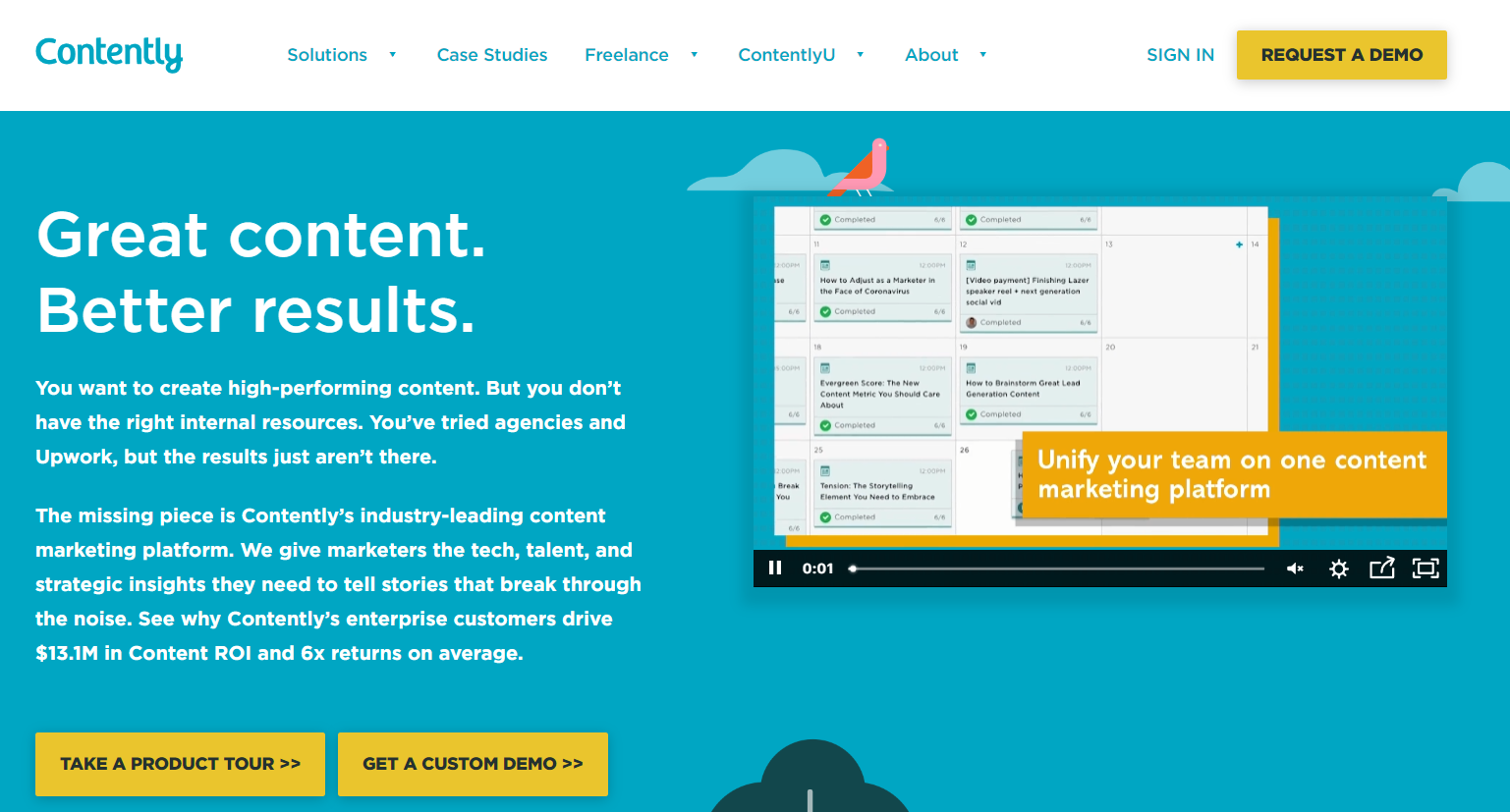 GatherContent alternatives Contently