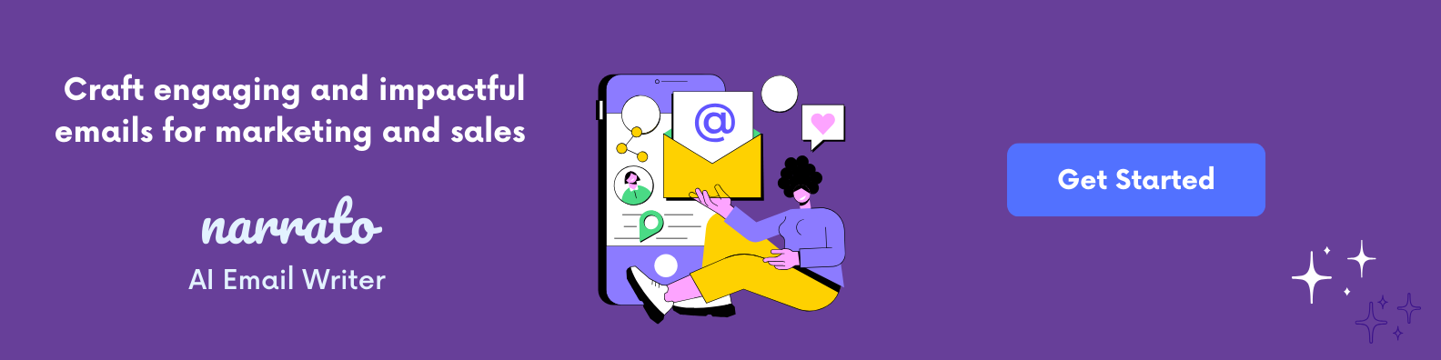 AI email writer - Narrato