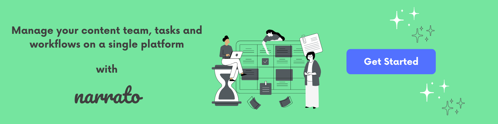 Narrato workspace for content teams