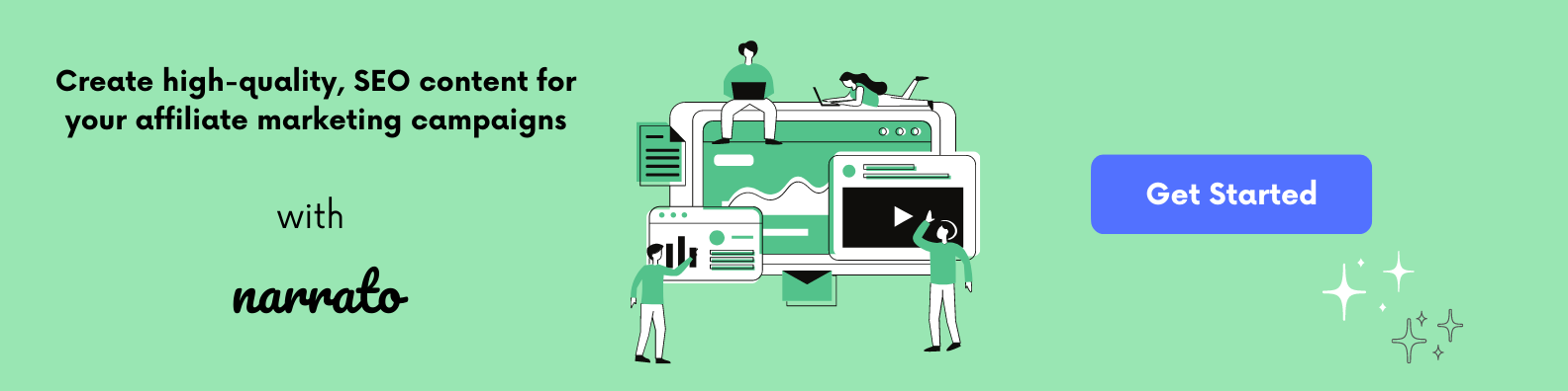 Narrato Ai content workspace