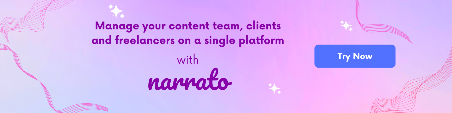 Narrato AI content workspace