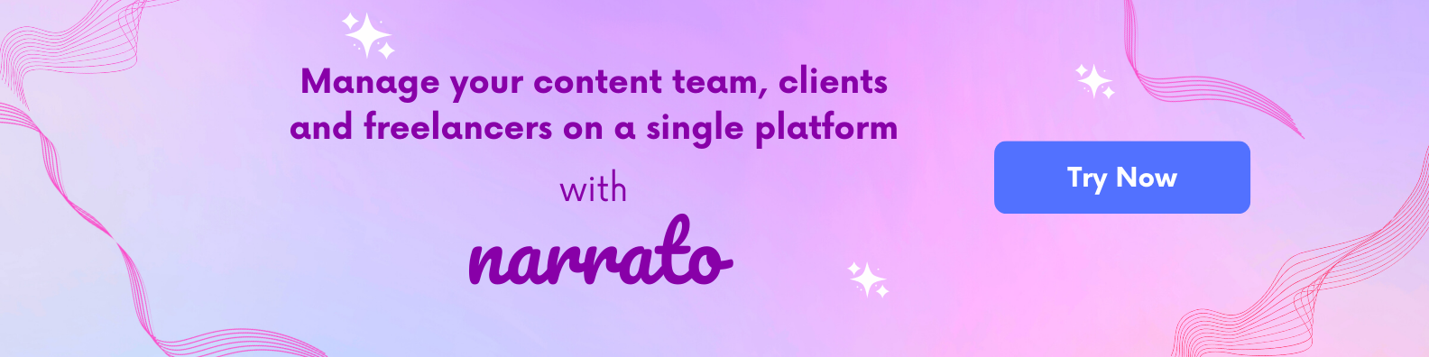 Narrato AI content workspace