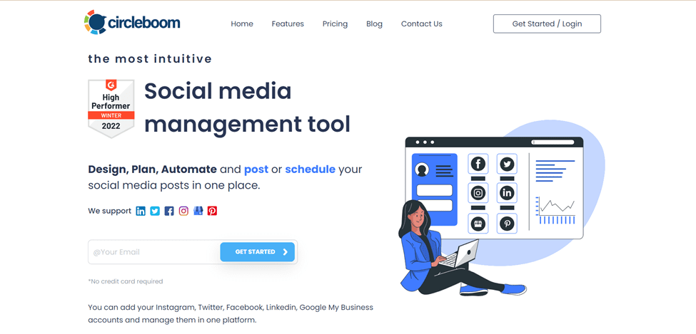 AI social media post generators - Circleboom
