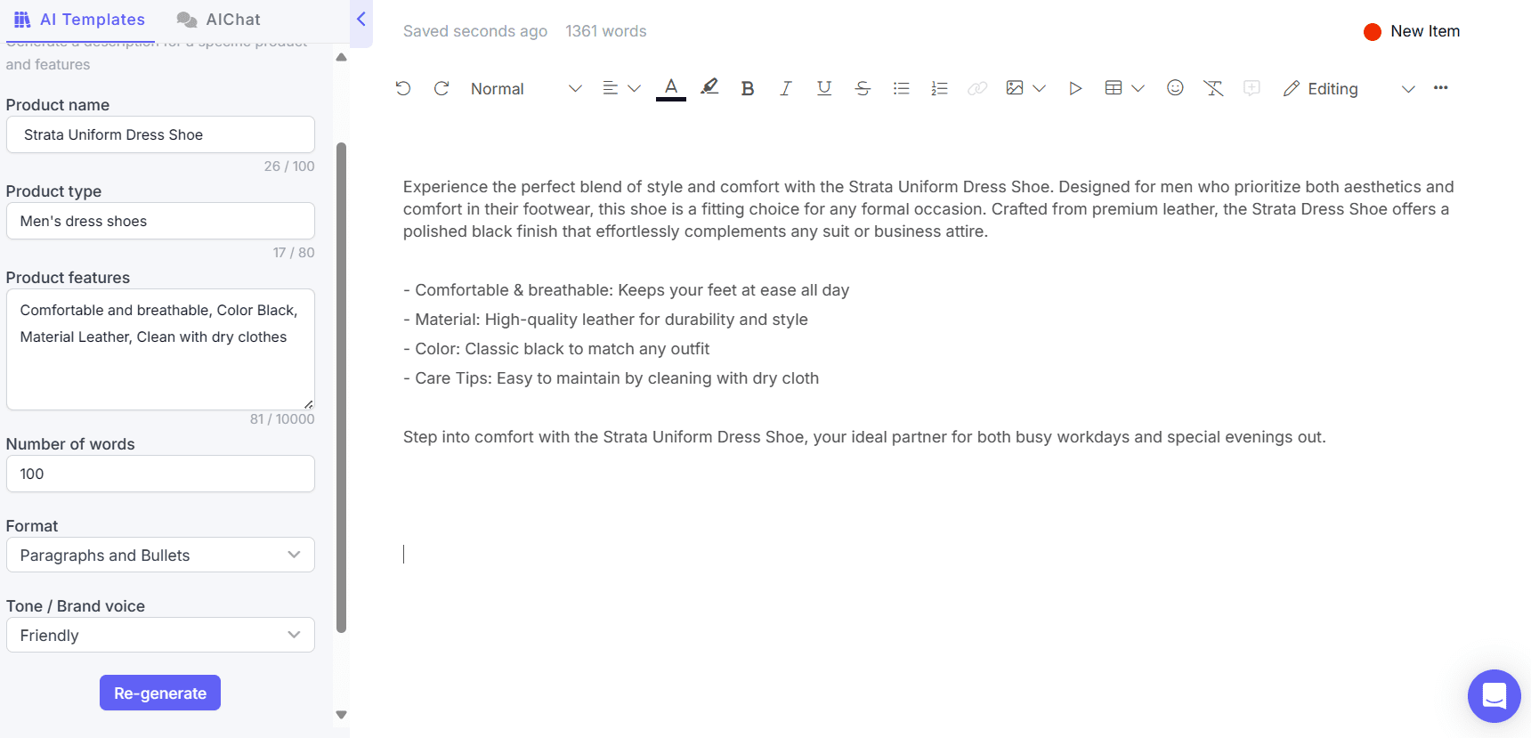 Narrato alternative Amazon product description generator