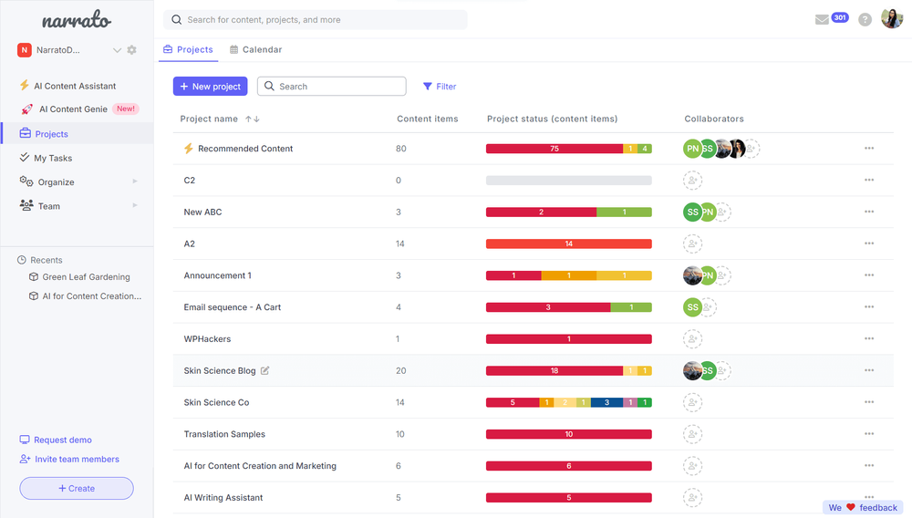 AI content creation tools for marketing agencies