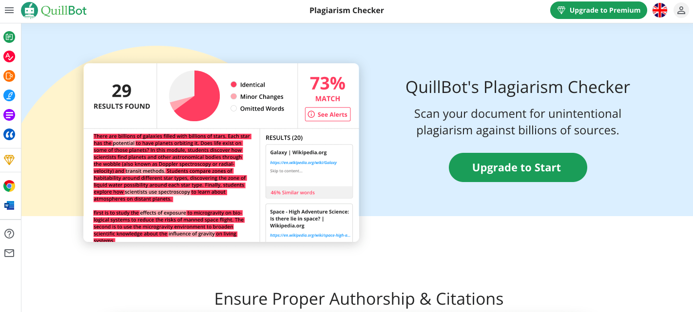 best plagiarism checker tool: Quillbot