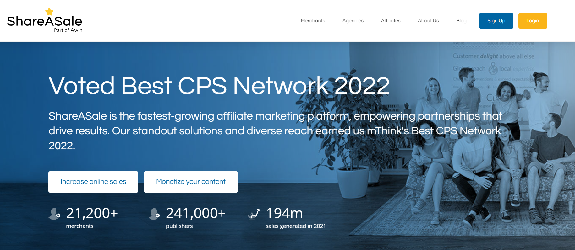 ShareASale affiliate marketing network